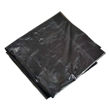 Мешок для мусора ПВД, 220л, черный (70мкм)